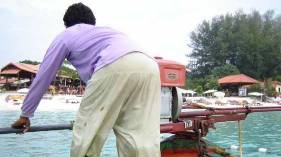 Arriving at Ko Lipe Arriving at Ko Lipe