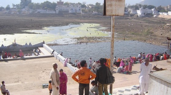 Pushkar holy lake