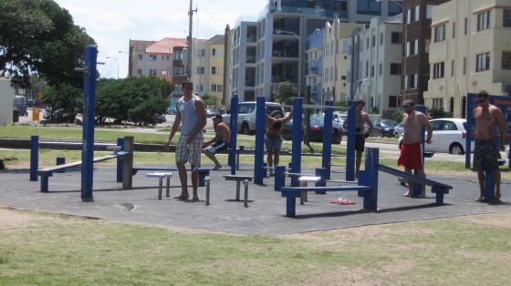 Work Out Playground Bondi beach